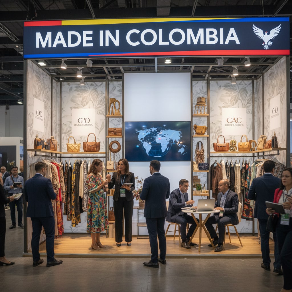 Ilustración sobre nichos de excelencia: cómo colombia conquistó el mundo con lencería, baño y denim - El Dato que Voló la Cabeza: 'Made in Colombia' y la Moda Global