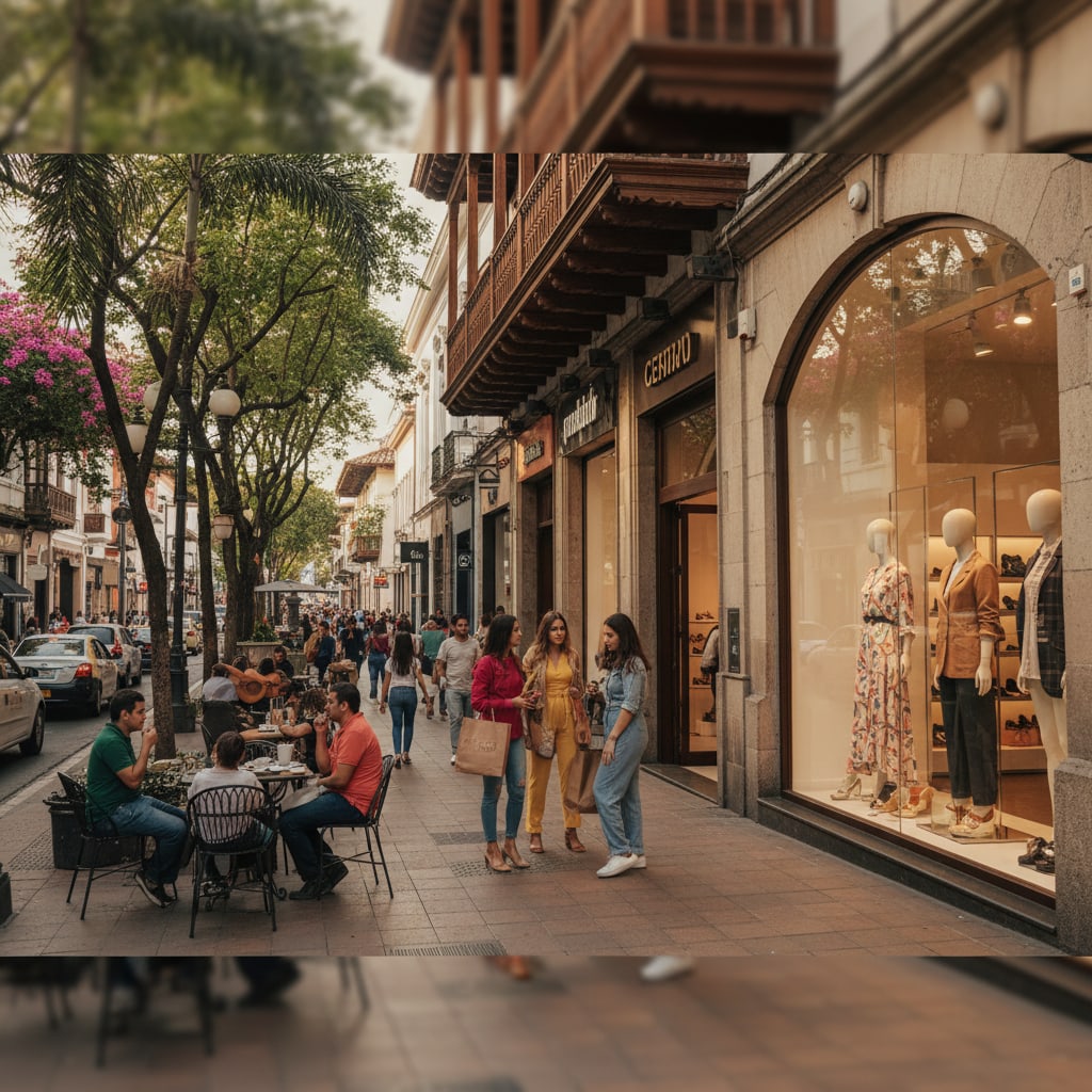Ilustración sobre ¿qué es el retail experiencial y por qué es crucial ahora? - Retail Experiencial: La Revolución que Transforma Tiendas en Colombia