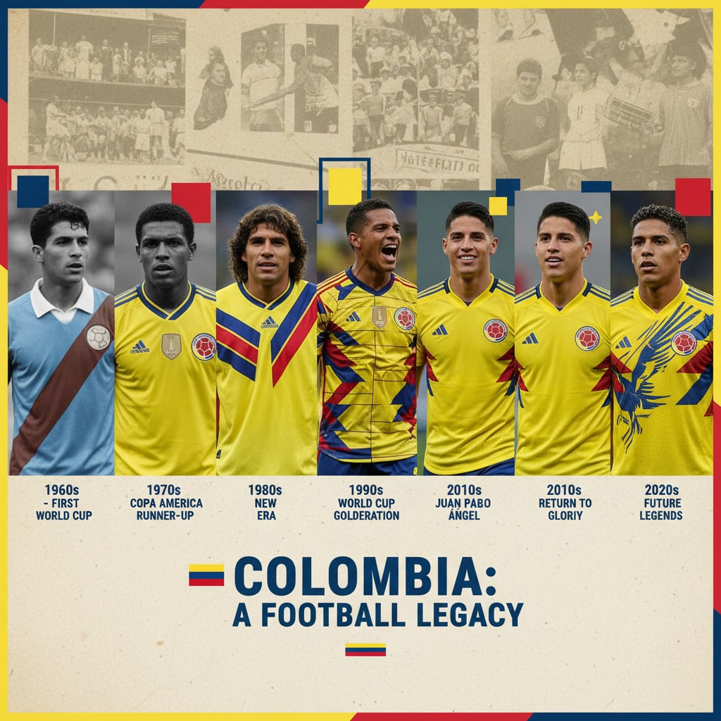 Ilustración sobre introducción: el fenómeno tricolor que conquistó la moda - La Camiseta de la Selección: ¿Nueva Pasarela de la Moda Colombiana?