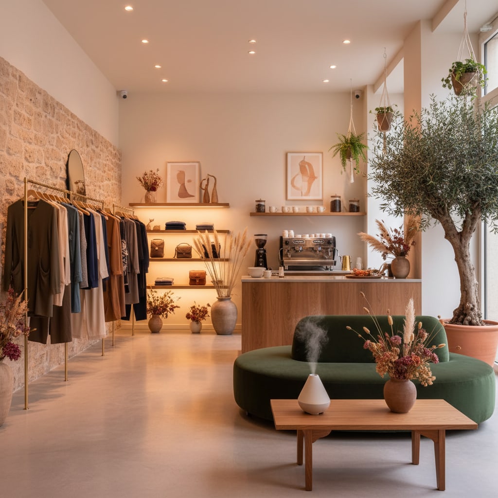 Ilustración sobre más allá del probador: ¿qué es el retail experiencial en moda? - ¿Tu Armario Pide Aventura? El Retail Experiencial y Tu Estilo Único