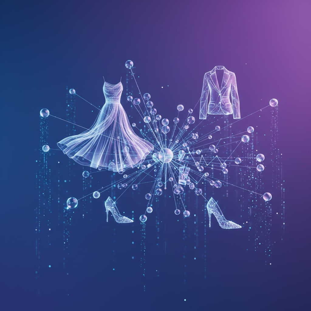Ilustración sobre la revolución digital de medellín: un nuevo horizonte para la moda latam - Medellín: La Capital de la Moda Digital en LatAm Impulsa 12.000 Marcas