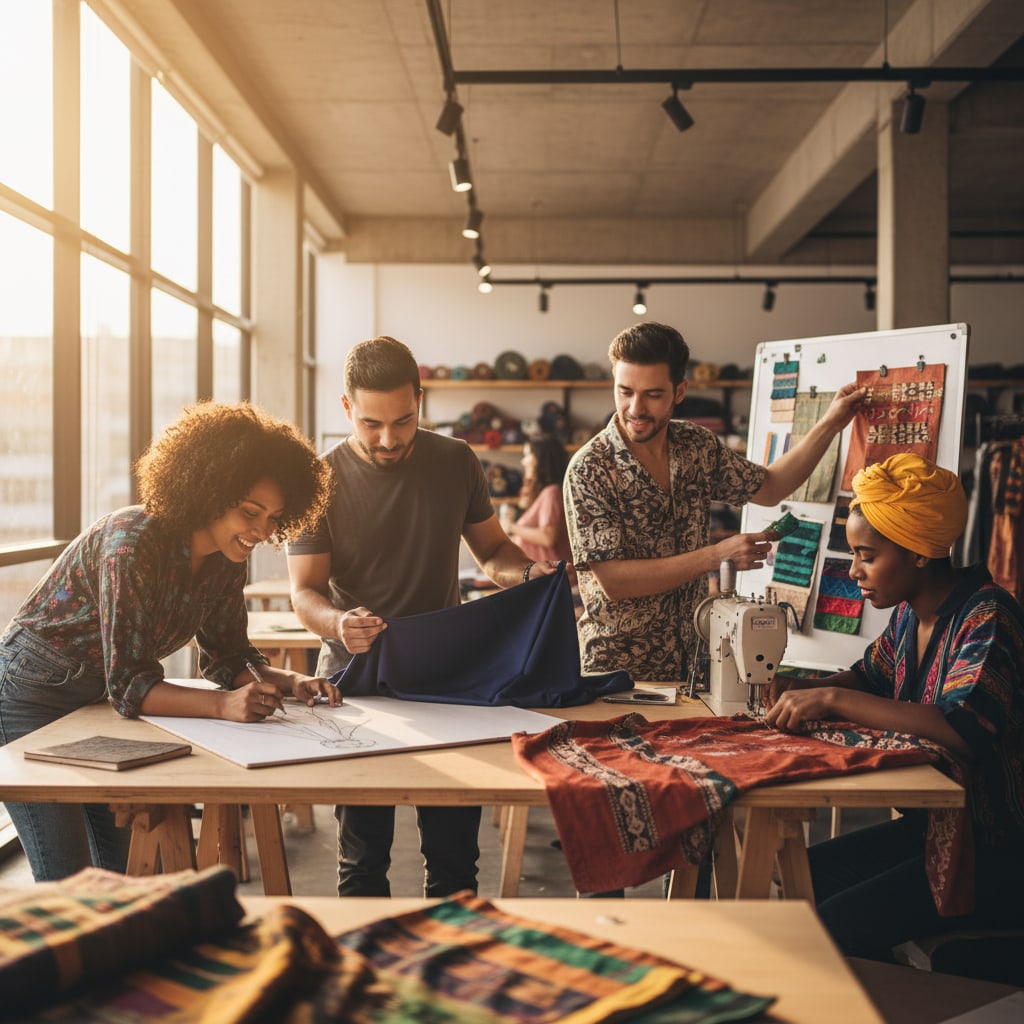 Ilustración sobre el ritmo acelerado: desentrañando el crecimiento del 4.6% en el retail caleño - ¿Cali: El Nuevo Corazón de la Moda Colombiana? Crecimiento del 4.6% en Retail