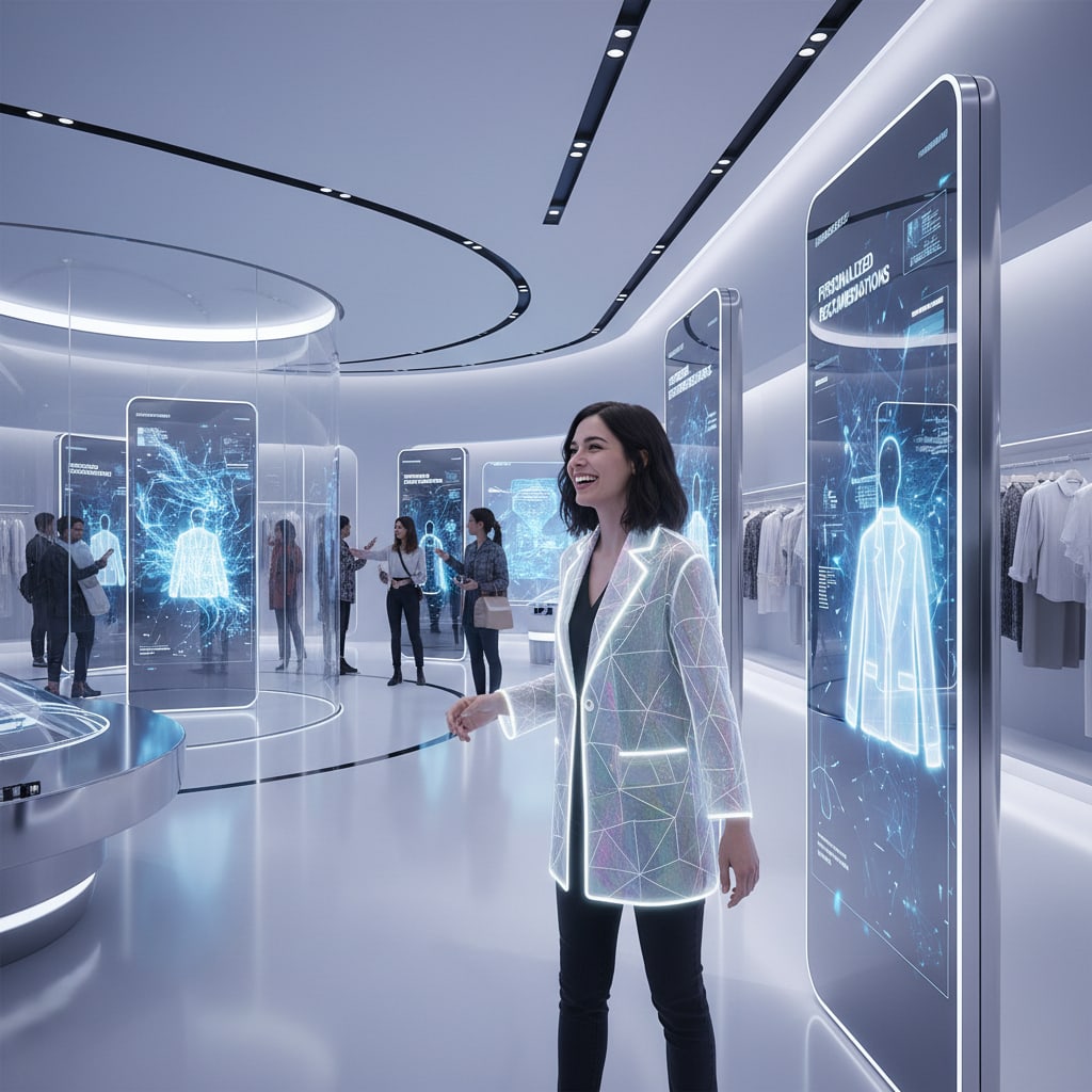 Ilustración sobre el tejido de la prosperidad: la industria textil y de moda como eje de cali - ¿Cali: El Nuevo Corazón de la Moda Colombiana? Crecimiento del 4.6% en Retail