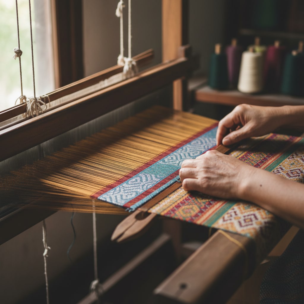 Ilustración sobre el latido de la aguja: desentrañando la moda colombiana - El Secreto de la Moda: Los 4 Gigantes que Impulsan Colombia