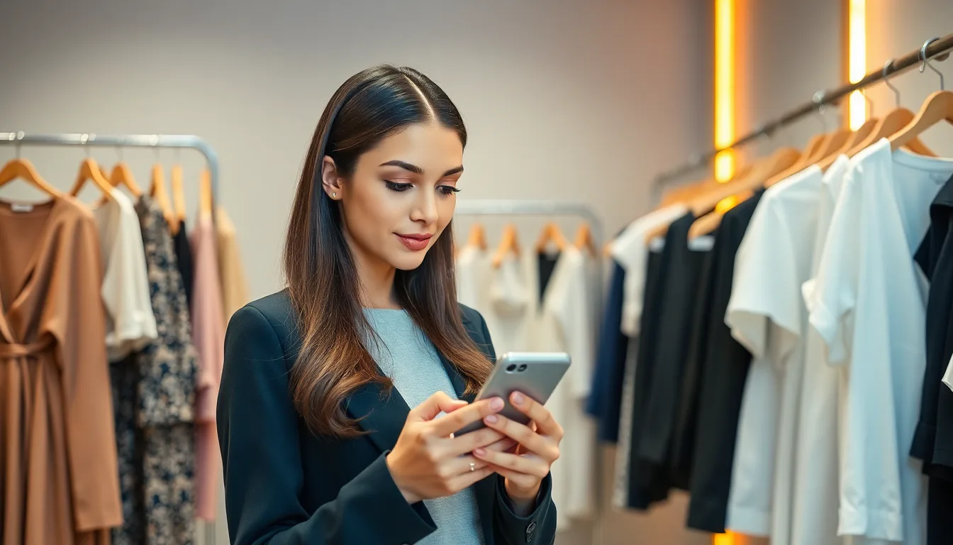 Escena editorial para ecommerce de moda