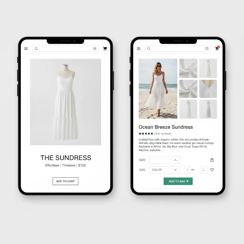 Imagen representativa de introducción: el poder del a/b testing en el ecommerce de moda - A/B Testing + Probadores Virtuales: Fichas de Producto que Convierten